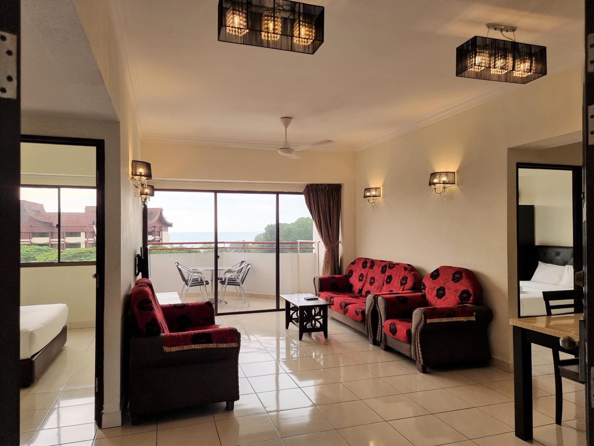 Green Ocean Seaview Apartment Batu Feringgi Exteriör bild