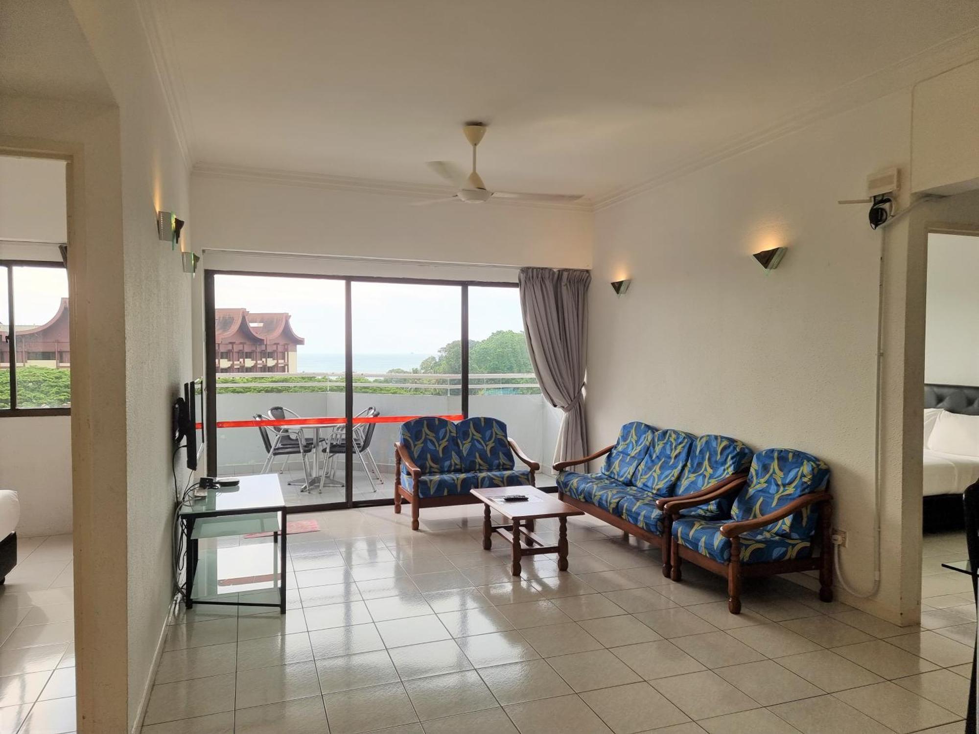 Green Ocean Seaview Apartment Batu Feringgi Exteriör bild